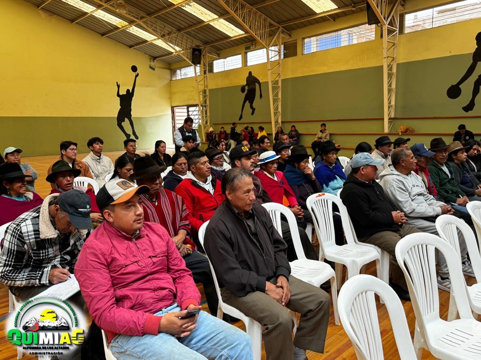 Socialización del Proyecto "Fortalecimiento de la Cadena Productiva de la Leche Cruda e Industrializada en la Parroquia de Quimiag"
