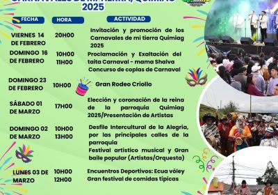 Carnavales De Mi Tierra Quimiag 2025