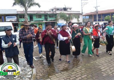 Entrada Del Taita Carnaval Y Mama Shalva - Tradiciones Y Cultura De Mi Tierra Quimiag