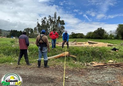 GAD Quimiag y Prefectura de Chimborazo continúan con la ampliación del anillo vial en la parroquia