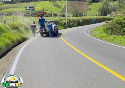 Inicio De Los Trabajos De Lastrado En Las Vías Del Sur En La Comunidad De Puculpala Sector El Cortijo