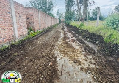 Trabajos De Mejoramiento Vial, En El Barrio De Cuncun Y Cachipata