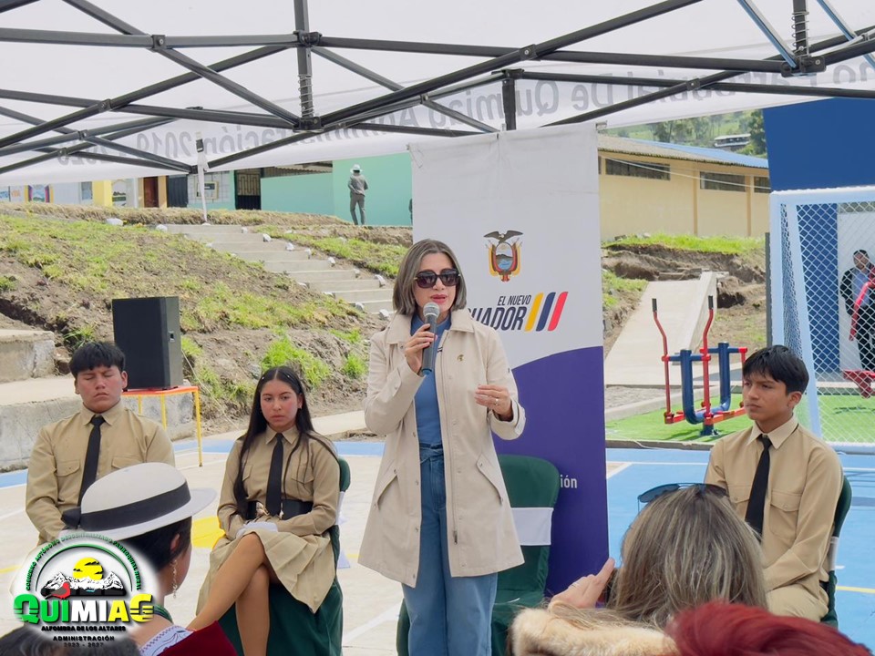 Inauguración De La Nueva Infraestructura Y Espacios De Juegos, En La Unidad Educativa Puruha